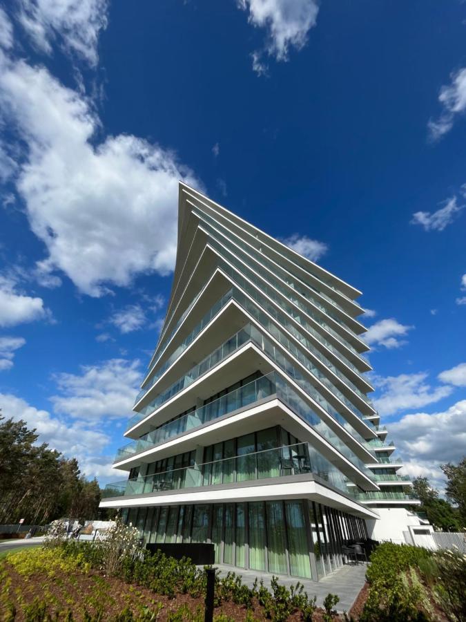 Wave Apartment Tyballtic 7Th Floor With Two Bedrooms And Sea View! Miedzyzdroje Eksteriør bilde