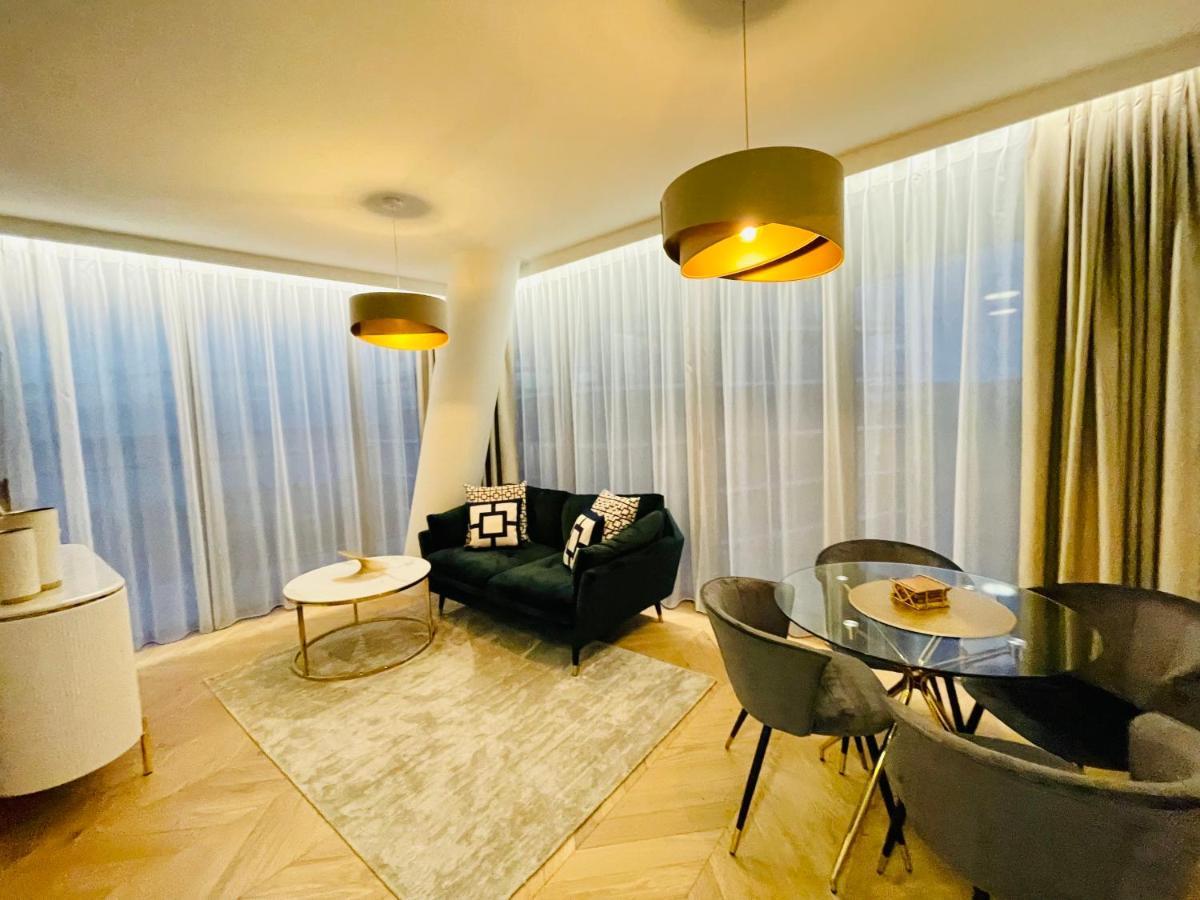 Wave Apartment Tyballtic 7Th Floor With Two Bedrooms And Sea View! Miedzyzdroje Eksteriør bilde